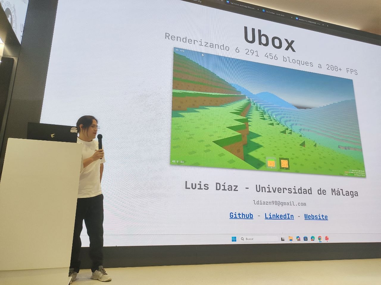 Presenting Ubox at the Dev Contest